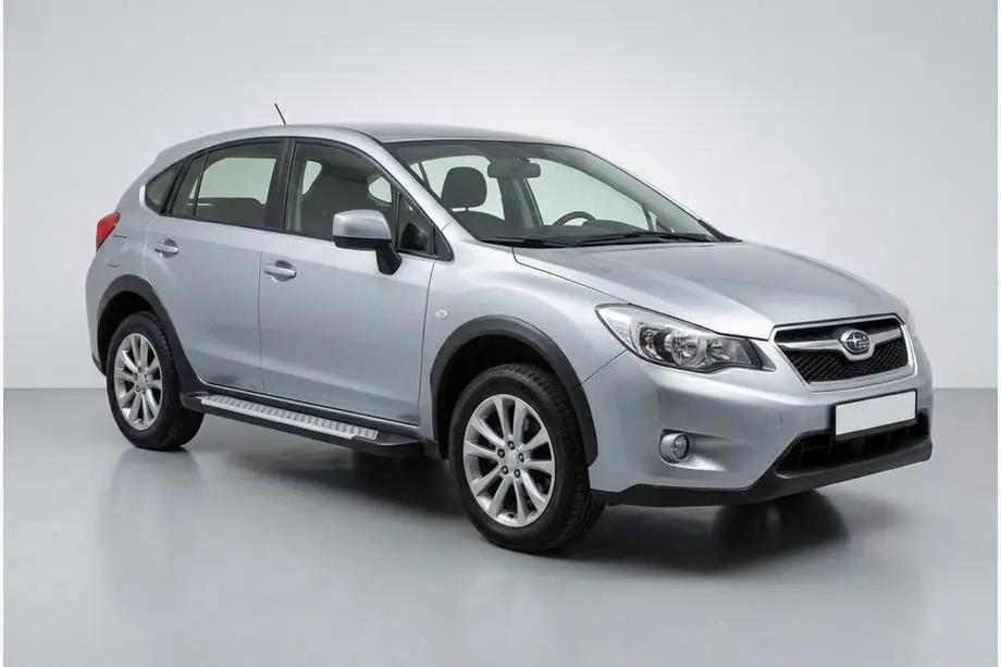 Subaru XV 2011–2017 Side steps Allmond Grey (2 stuks, aluminium) Image