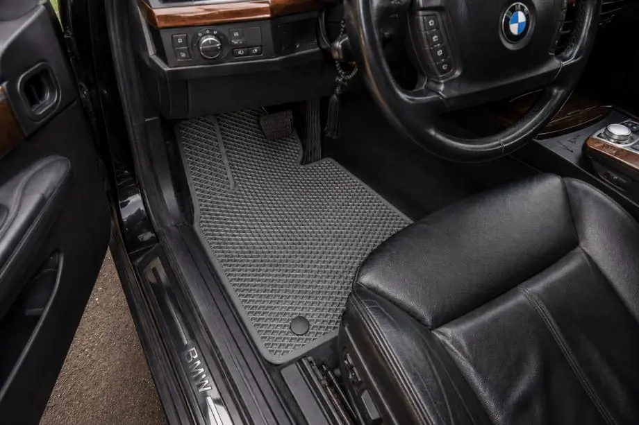 BMW 7-serie E65/66 2001–2008 EVA automatten voor interieur (voor E66, grijs) Image