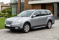 Subaru Outback 2009–2014 Zijtreden RedLine V1 (2 stuks, aluminium) foto 1