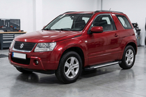 Suzuki Grand Vitara 2005–2017 Side steps Line (2 stuks, aluminium) foto 1