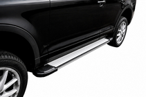 Volkswagen Touareg 2002–2010 Rainbow side steps (2 stuks, aluminium) foto 1