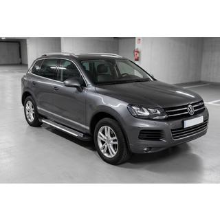 Line side steps (set van 2, aluminium) Volkswagen Touareg 2010–2018 foto 1