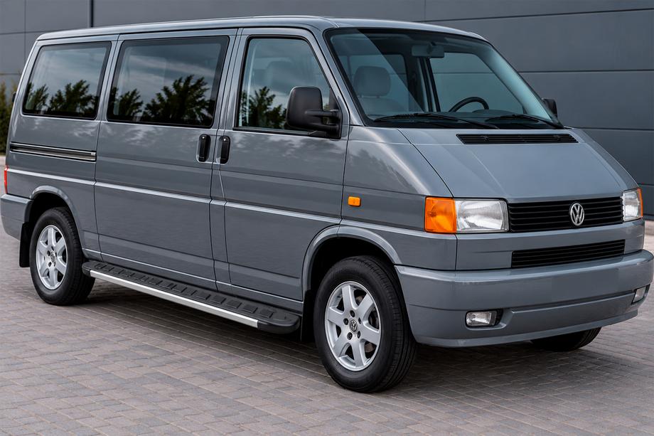 Volkswagen T4 Transporter 1990–2003 Zijtreden RedLine V1 (2 stuks, aluminium) Lange wielbasis Image