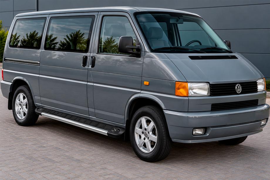 Volkswagen T4 Transporter 1990–2003 Duru zijtreden (set van 2, aluminium) Korte wielbasis Image