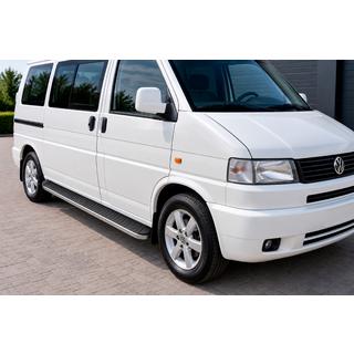 Side steps Tayga Grey (set van 2, aluminium) Volkswagen T4 Transporter 1990–2003 foto 1