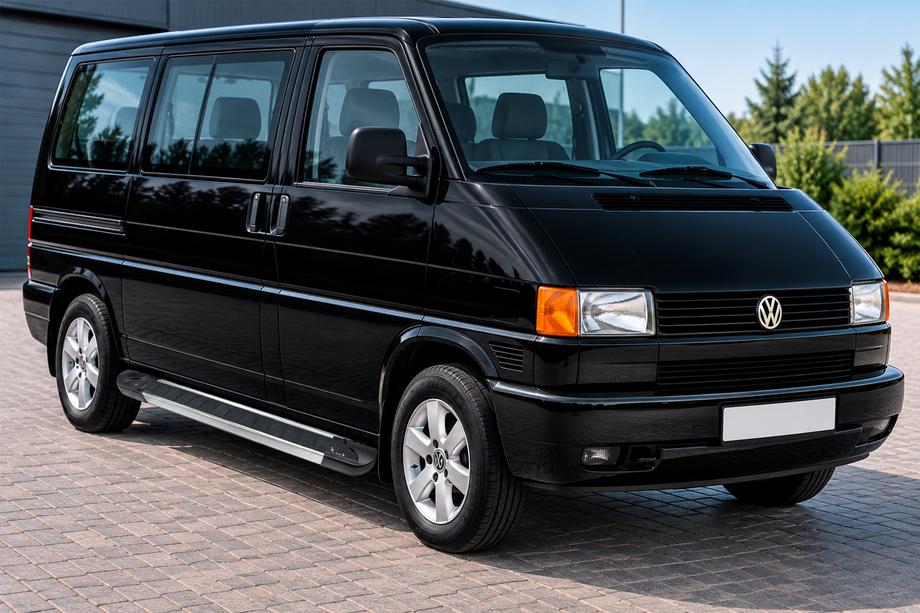 Volkswagen T4 Caravelle/Multivan 1990–2003 Zijtreden RedLine V1 (2 stuks, aluminium) Lange wielbasis Image