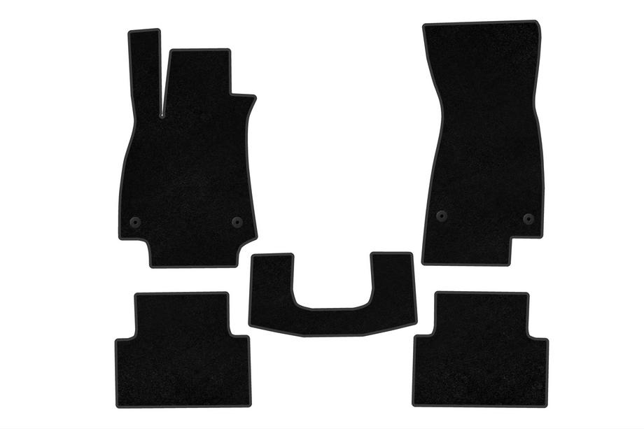 Audi A5 2024– Textiele automatten Classic V2 (Sedan, zwart) Image