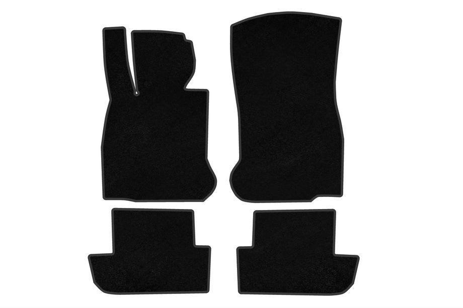 BMW 6-serie F12/F13/F06 2011–2018 Textielmatten Classic (voor F12/13, zwart) Image