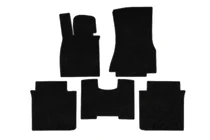 BMW 7 Serie G70/G71 2022– Textiele vloermatten Classic (Voor G70E, zwart) foto 1