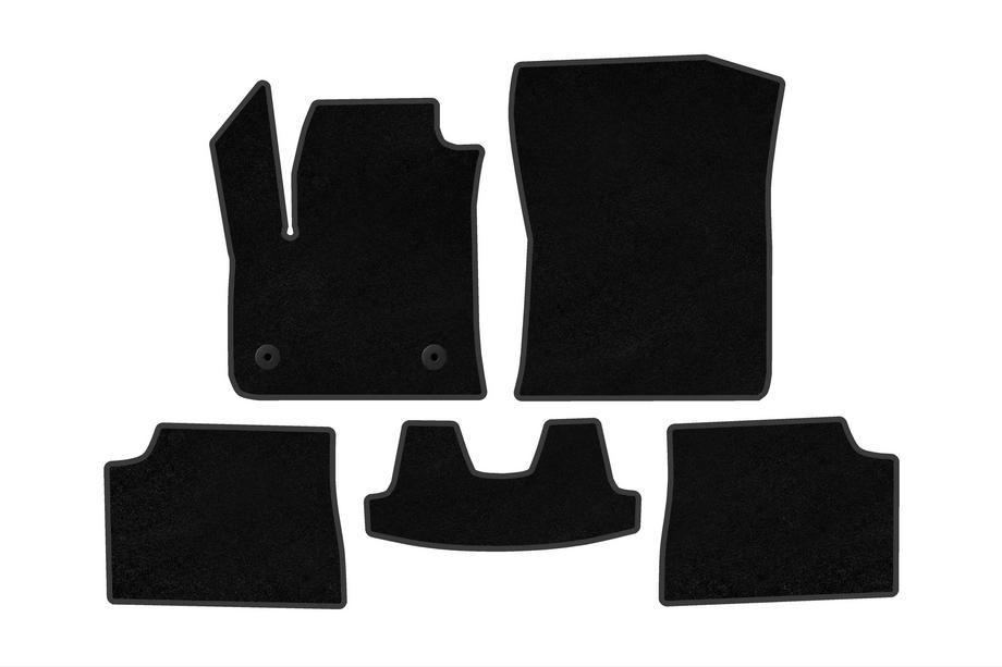 Fiat 600/600e 2023– Textiele automatten Classic (Electro, zwart) Image