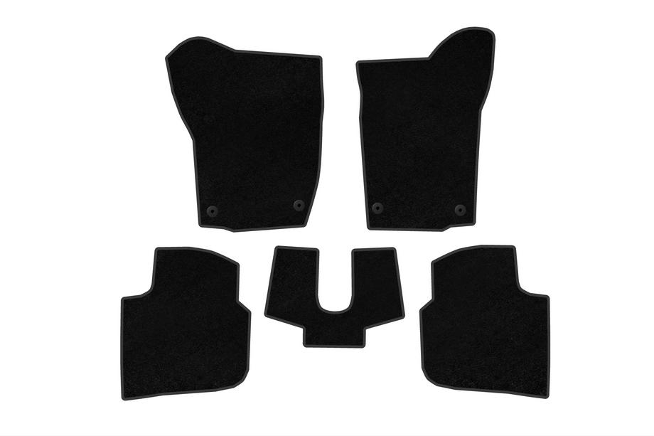 Seat Toledo 2012–2019 Textielmatten Classic (Zwart) Image