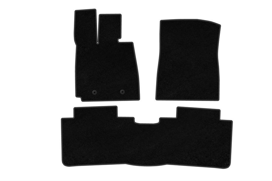 BYD Han 2020– Premium stoffen automatten (Zwart) Image
