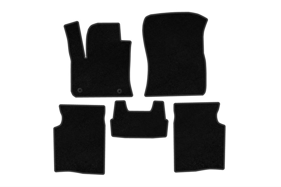 Citroen C4 X/e-C4 X 2022– Premium textielmatten (Electro, zwart) Image