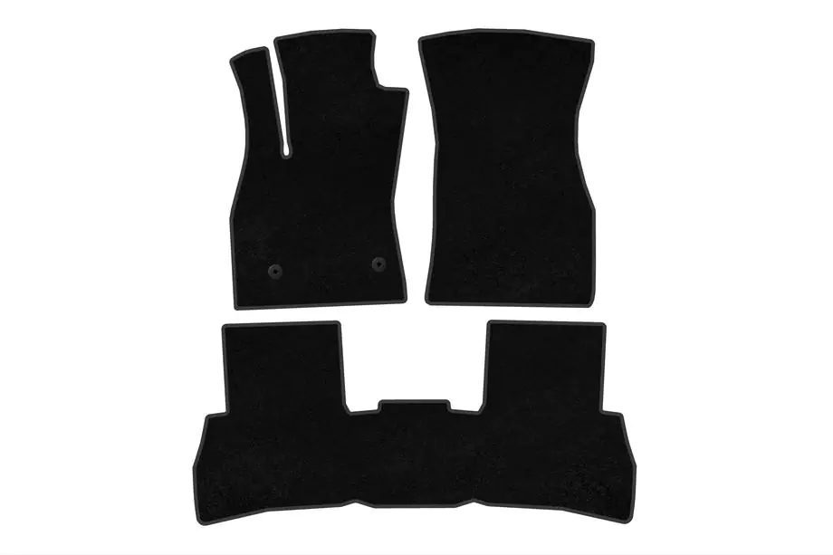 Fiat Doblo II 2010–2022 Textiele automatten Premium V2 (2010-2015, Zwart) Image