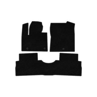 Premium textielen automatten (2 rijen, zwart) foto 1