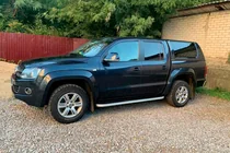 Volkswagen Amarok 2010–2022 Side steps Tayga Grey (set van 2, aluminium) foto 5
