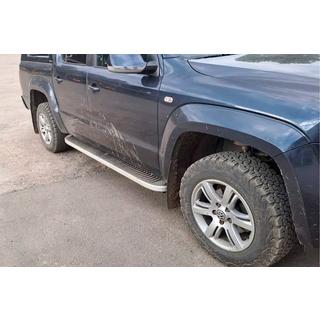 Side steps Tayga Grey (set van 2, aluminium) foto 1
