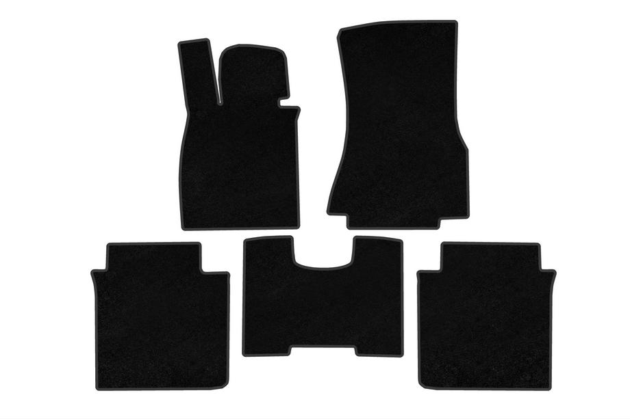 BMW 7 Serie G70/G71 2022– Deluxe textielen automatten (voor G70E, zwart) Image