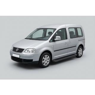 Allmond Black side steps (2 st., aluminium) Volkswagen Caddy 2004–2010 foto 1
