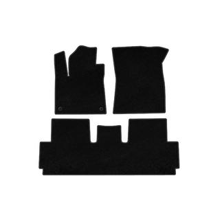 Deluxe textielmatten (voor Grand, 2 rijen, zwart) foto 1