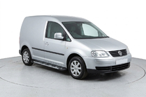 Volkswagen Caddy 2004–2010 Sunrise side steps (set van 2, aluminium) foto 1