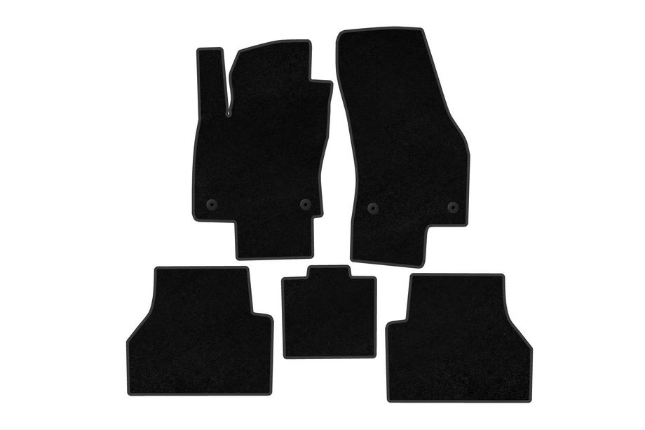 Ford Connect 2021– Textiele automatten Deluxe (Zwart) Image