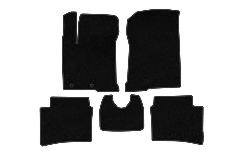 Hyundai Bayon 2021– Textiele automatten Deluxe (Zwart) Image