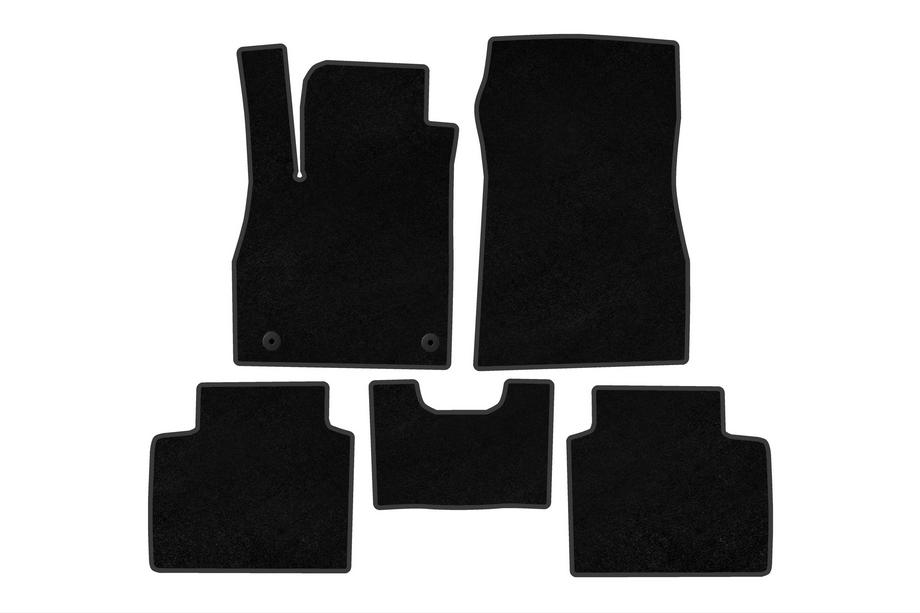 Nissan Micra K14 2016– Textiele automatten Deluxe (Zwart) Image