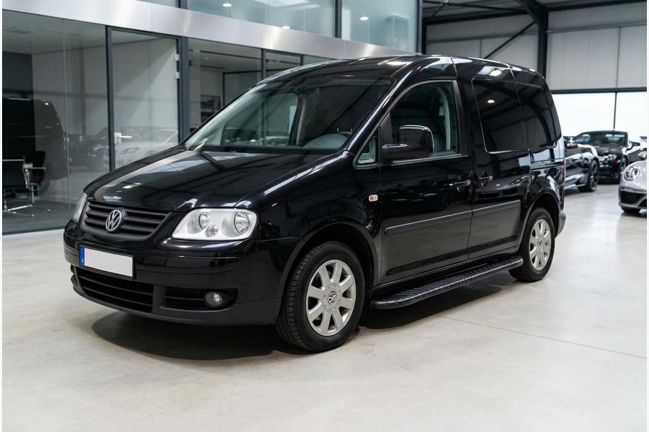 Volkswagen Caddy 2004–2010 Bosphorus Black side steps (2 st., aluminium) Image
