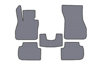 BMW 2 Serie Gran Coupe F44 2020–2024 Rubberen vloermatten Carsuit (voor F44, grijs) foto 1