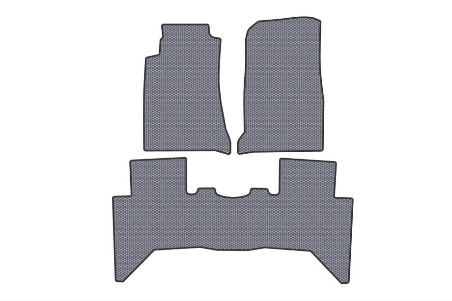 Isuzu D-Max 2011–2019 Rubberen automatten Carsuit (Grijs) Image