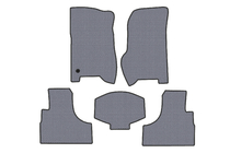 Jeep Cherokee/Liberty 2002–2007 Rubberen automatten Carsuit (Grijs) foto 1