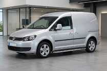 Volkswagen Caddy 2010–2015 Maydos V1 zijtreden (set 2 stuks, aluminium + RVS) Maxi basis foto 1