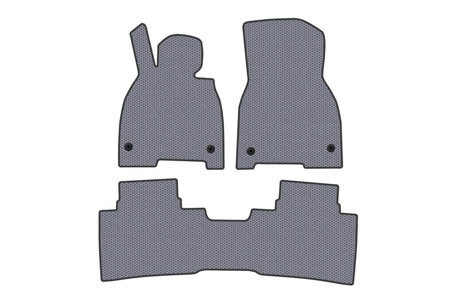 Mercedes EQS 2021– Rubberen automatten Carsuit (Grijs) Image