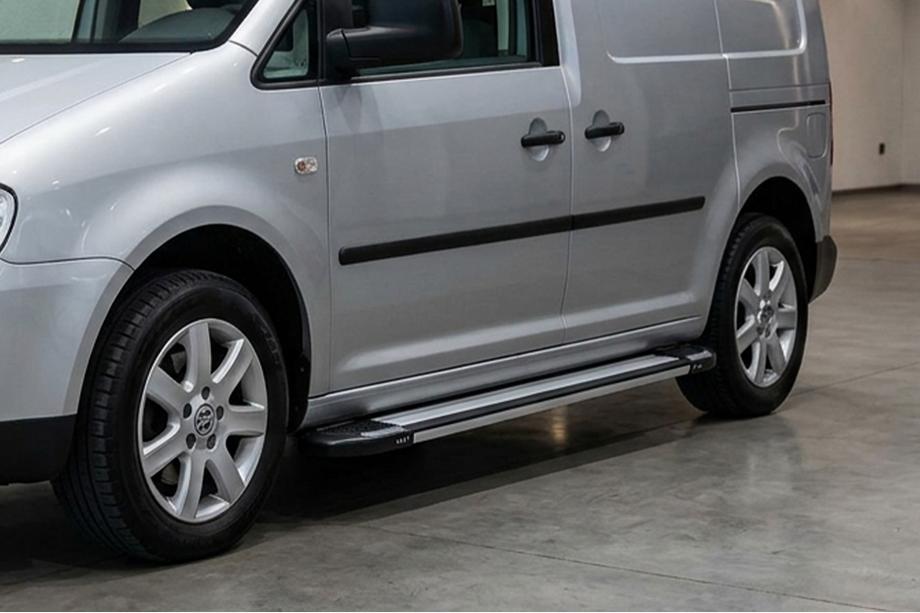 Volkswagen Caddy 2010–2015 Rainbow zijtreden (set van 2, aluminium) Maxi basis Image