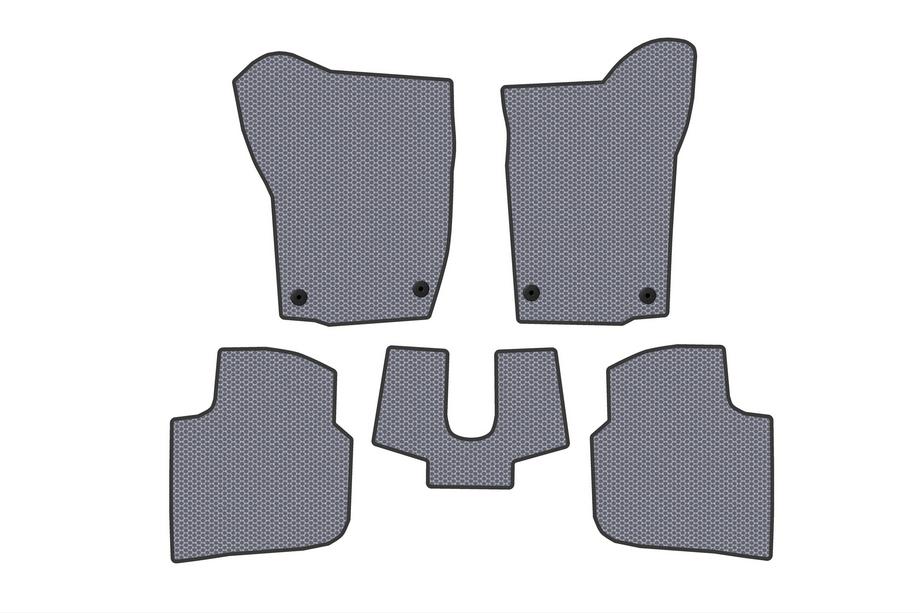 Seat Toledo 2012–2019 Rubberen automatten Carsuit (Grijs) Foto 1