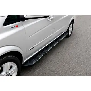 Allmond Black side steps (2 st., aluminium) foto 1