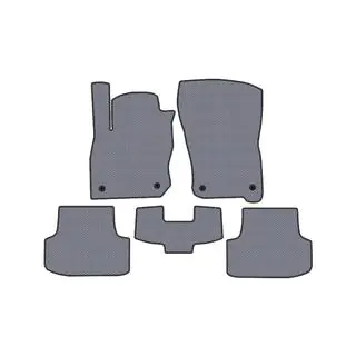 Carsuit rubber automatten voor interieur (HB, grijs) foto 1