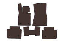 BMW 5/i5 Serie G60/G60E/G61 2023– Carsuit rubberen automatten (voor i5 G60E, bruin) foto 1