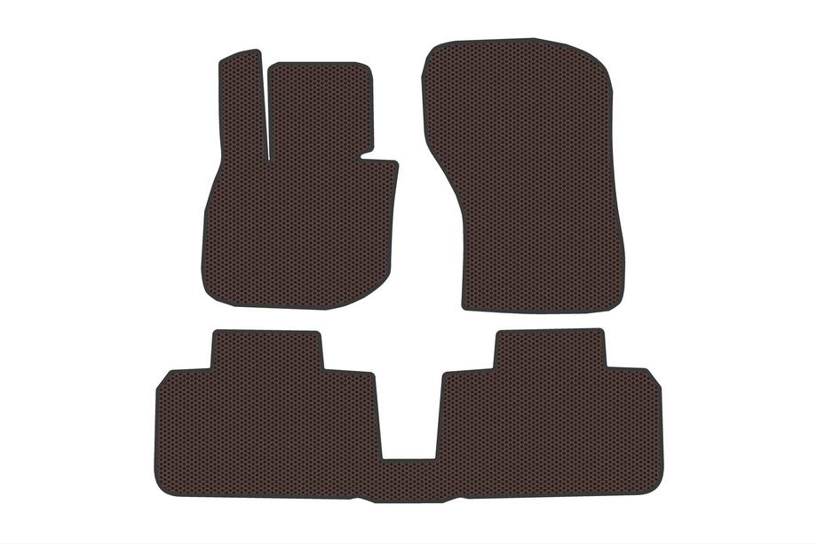 BMW X2 (U10) 2023– Carsuit rubberen matten (voor IX2, bruin) Image