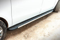 Mercedes Vito/V-klasse W447 2014– Duru side steps (2 stuks, aluminium) Extra lang (ExtraLong) foto 4