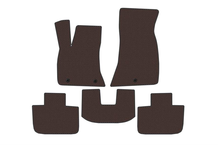Chrysler C300 2011–2023 Rubberen automatten Carsuit V2 (Bruin) Image