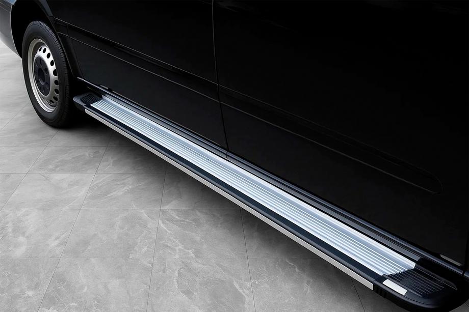 Mercedes Vito/V-klasse W447 2014– Rainbow zijtreden (set van 2, aluminium) Korte en middellange wielbasis Image