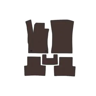 Carsuit rubberen automatten (Benzin, bruin)