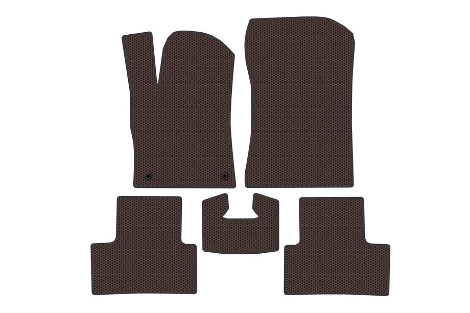 Peugeot 308 2021– Rubberen automatten Carsuit (Bruin) Image