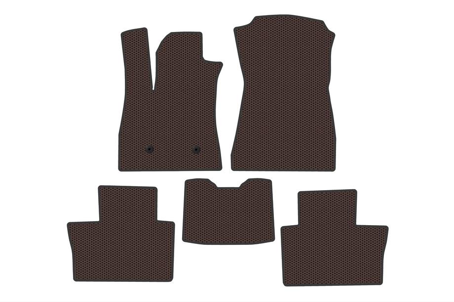 Renault Austral 2022– Rubberen automatten Carsuit (Electro, bruin) Image
