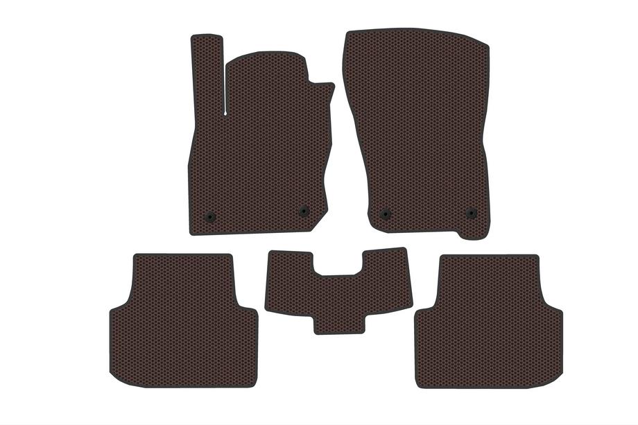Seat Leon 2020– Rubberen automatten Carsuit (Bruin) Image