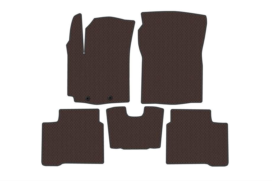 Suzuki Swift 2017–2024 Rubberen automatten Carsuit (Bruin) Image