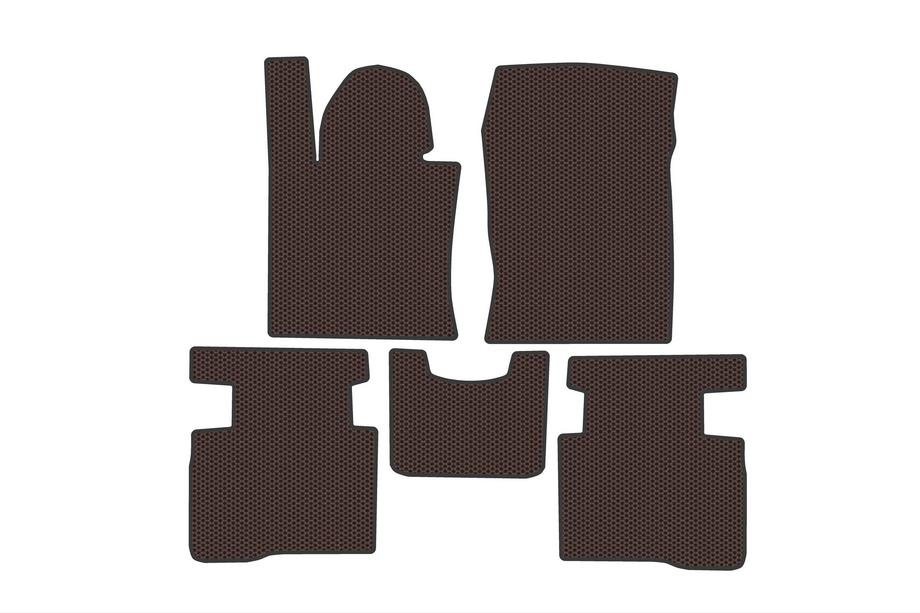 SsangYong Korando 2019– Rubberen automatten Carsuit (Bruin) Image