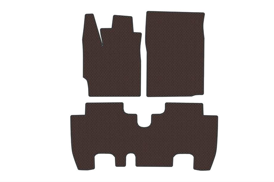 Toyota Urban Cruiser 2009–2014 Rubberen automatten Carsuit (Bruin) Image